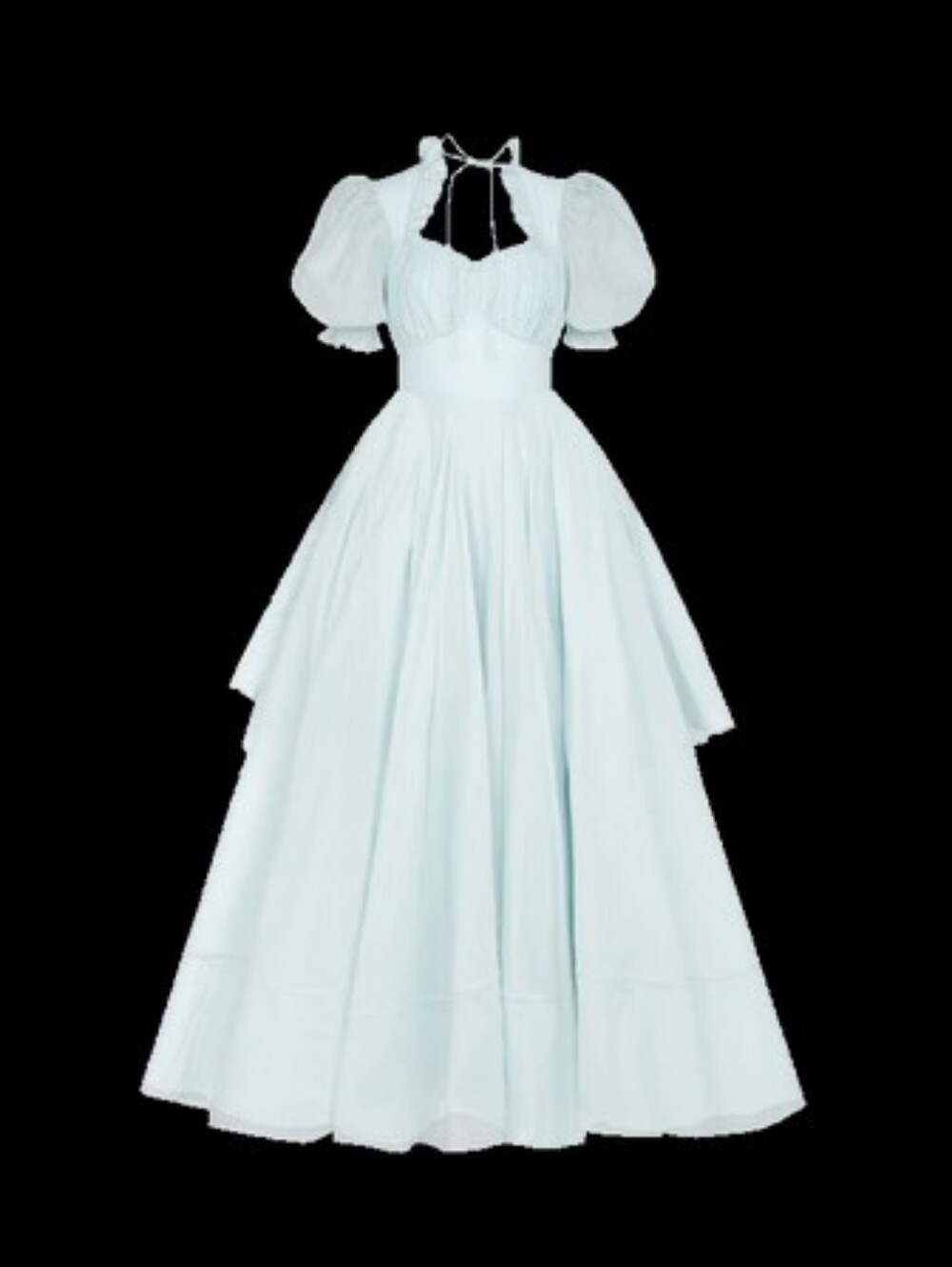 Selkie Tear Drop Portrait of a Lady Gown L